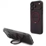 Mercedes AMG IML Double Layer Urban Line hoesje met Ring Stand, MagSafe, voor iPhone 18 Pro Max / 17 Pro Max, bordeauxrood