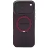 Mercedes AMG IML Double Layer Urban Line hoesje met Ring Stand, MagSafe, voor iPhone 18 Pro Max / 17 Pro Max, bordeauxrood