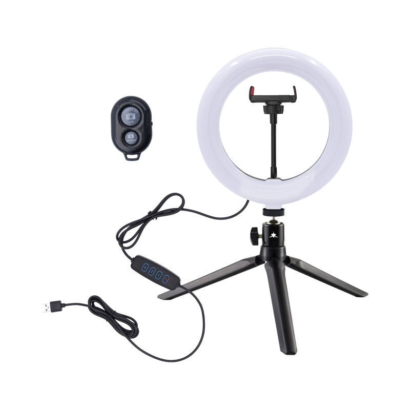 White Shark RL-08 MOONLIGHT-2 LED-ringlamp, 21 cm