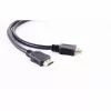 Wentronic 77473-E HDMI-kabel, 3 m, 3D, Ethernet, 4K 60 Hz, verguld