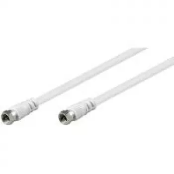 Wentronic 27035 coaxkabel, F-type, 5 m, wit