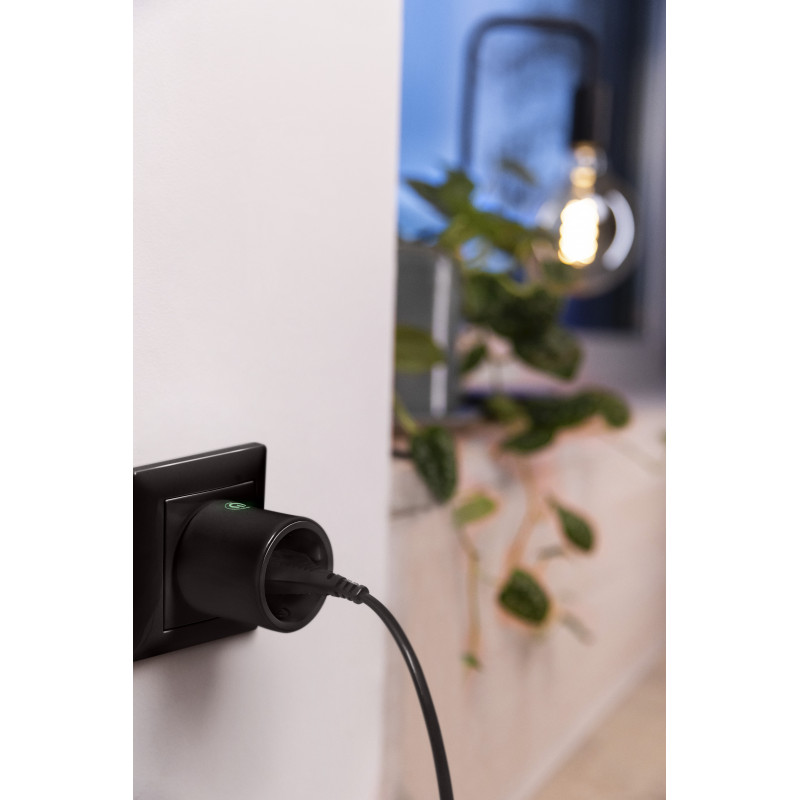 Osram SMART+ MATTER Plug EU slimme stekker, zwart