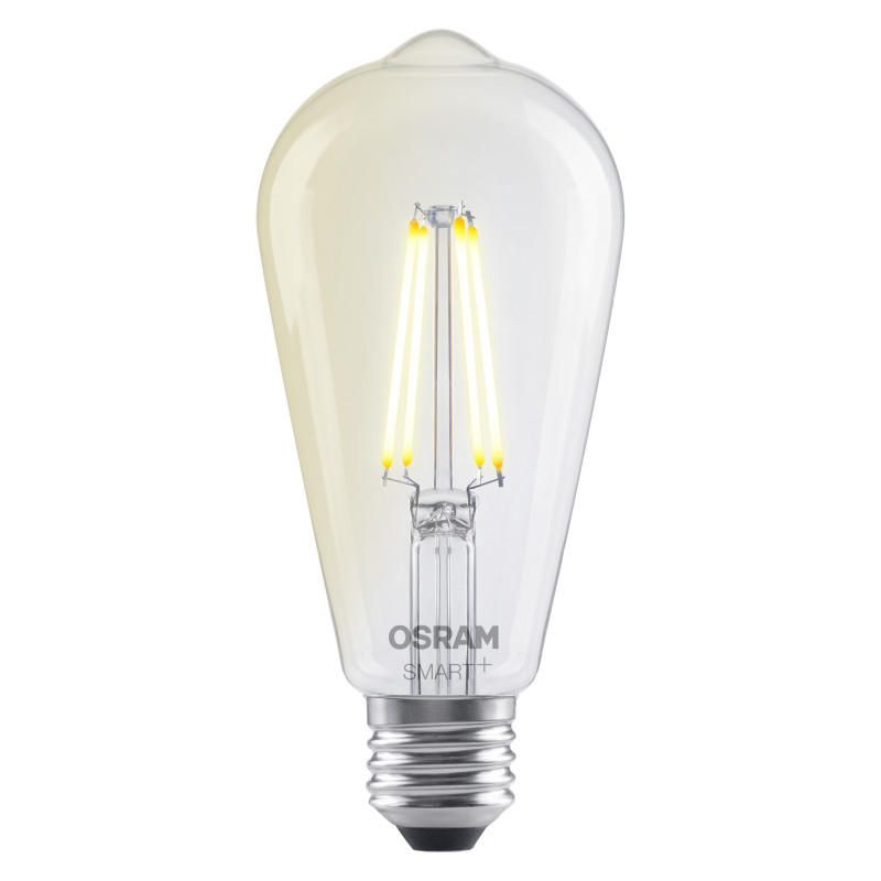 Osram SMART+ MATTER Dimmable Classic Edison 60 827 E27 slimme lamp, 6 W, warmwit, wifi