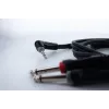Cordial 14868 audio Y-adapter, 1x jackplug 3,5 mm - 2x jackplug 6,3 mm (mono), 3 m, zwart