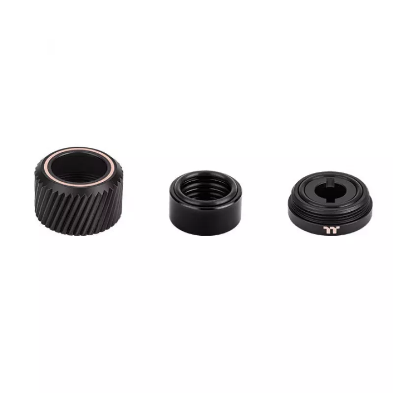 Thermaltake Pacific SF CL-W389-CA16MK-A klemkoppeling voor harde buis van 16 mm buitendiameter, mat zwart
