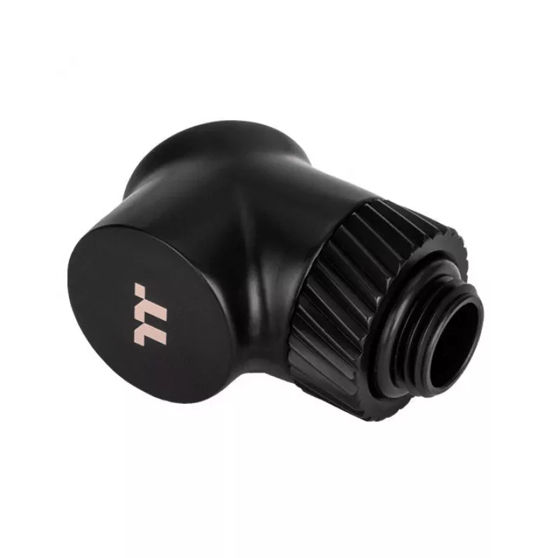 Thermaltake Pacific SF CL-W397-CU00MK-A 45-gradenadapter, mat zwart