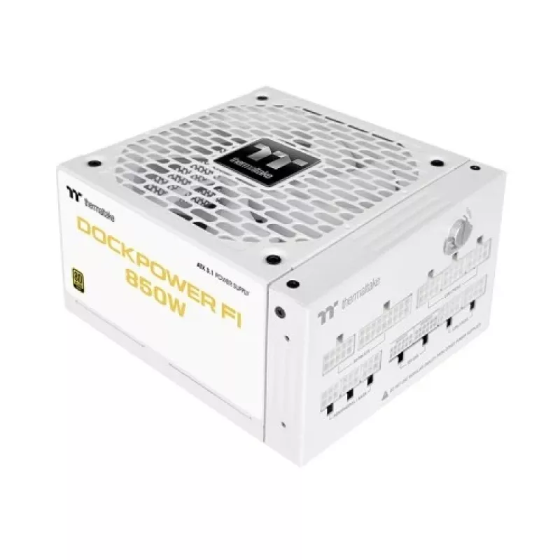 Thermaltake Dockpower FI 850 W pc-voeding, ATX 3.1, 80 PLUS Gold, sneeuwwit