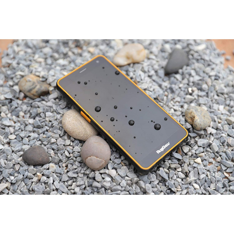 RugGear RG650 Dual smartphone, 5,5 inch, zwart en geel