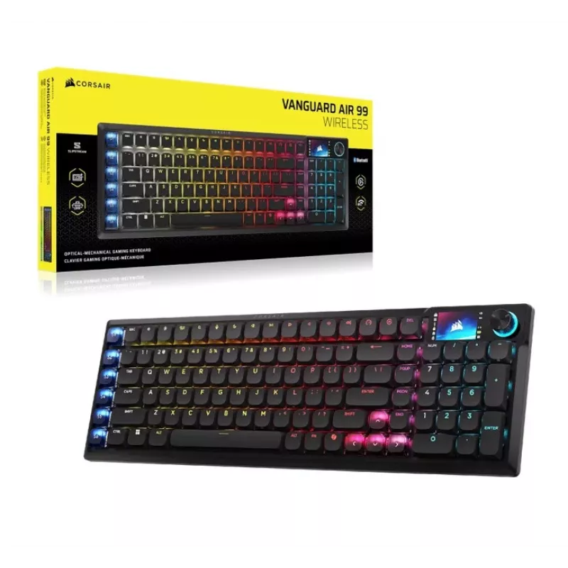Corsair VANGUARD AIR 99 WL CH-91HA01B-NA gamingtoetsenbord, zwart