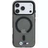 BMW BMW001323 hoesje voor iPhone 18 Pro Max / 17 Pro Max, M IML Glossy Metal Logo & Trims, MagSafe, zwart