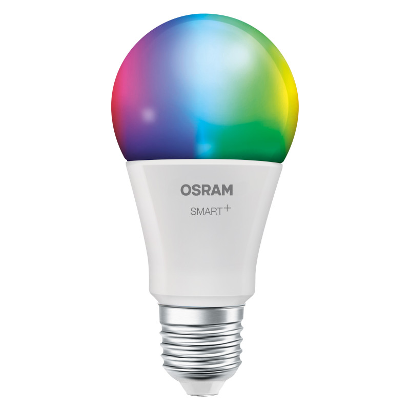 Osram SMART+ MATTER Multicolor Classic A60 slimme lamp, E27, 9 W, RGBW, Wi-Fi