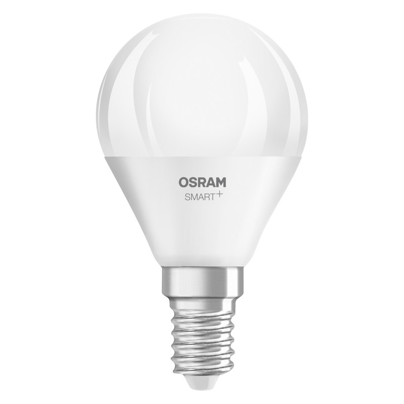 Osram SMART+ MATTER Tunable White Classic P40 slimme lamp, E14, 4,9 W, instelbaar wit, Wi-Fi
