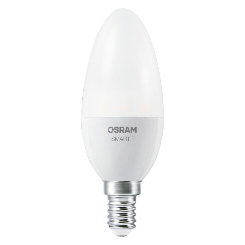 Osram SMART+ MATTER Multicolor Classic B40 slimme lamp, E14, 4,9 W, RGBW, Wi-Fi