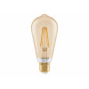 Osram SMART+ MATTER Filament Dimmable Classic Edison 53 824 slimme lamp, goud, E27, 6 W, warmwit, Wi-Fi