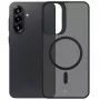 3mk Hardy Hazy MagCase hoesje voor Samsung Galaxy A17/A18 4G/5G, zwart