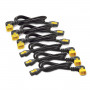 APC AP8706R netsnoerenset (6 stuks), vergrendelend C13 naar C14 (90 graden), 1,8 m