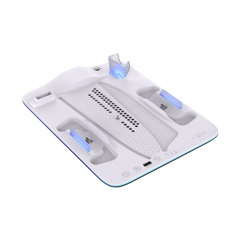 Fixed FIXPS5PS-MCS-BW dockingstation voor PlayStation 5, zwart-wit