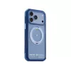 Skinarma Atlas hoesje met MagSafe en draaibare standaard voor iPhone 18 Pro Max / 17 Pro Max, blauw