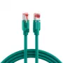 EFB Elektronik K8053.40 RJ45-patchkabel Cat.6A S/FTP LSZH, 40 m, groen