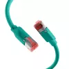 EFB Elektronik K8053.40 RJ45-patchkabel Cat.6A S/FTP LSZH, 40 m, groen