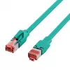 EFB Elektronik K8053.40 RJ45-patchkabel Cat.6A S/FTP LSZH, 40 m, groen