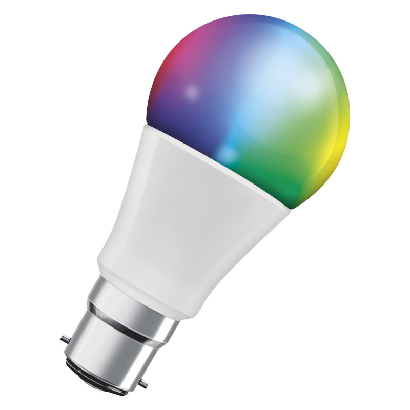 Osram SMART+ MATTER Multicolor Classic A60 slimme lamp (1 st.), B22d, 9 W, RGBW, wifi