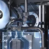Thermaltake Pacific SF 20 mm verlengfitting (vrouwelijk-mannelijk), mat zwart, CL-W392-CU00MK-A