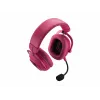 Logitech G PRO X3 LIGHTSPEED draadloze gamingheadset, 2,4 GHz, magenta