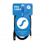 SSQ XLRMi3 audiokabel, XLR female – stereo jack 3,5 mm, 3 m