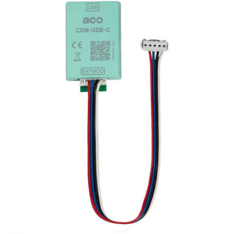 ACO CDN-USB-C USB-kabel voor het programmeren van ACO-systemen, 9345