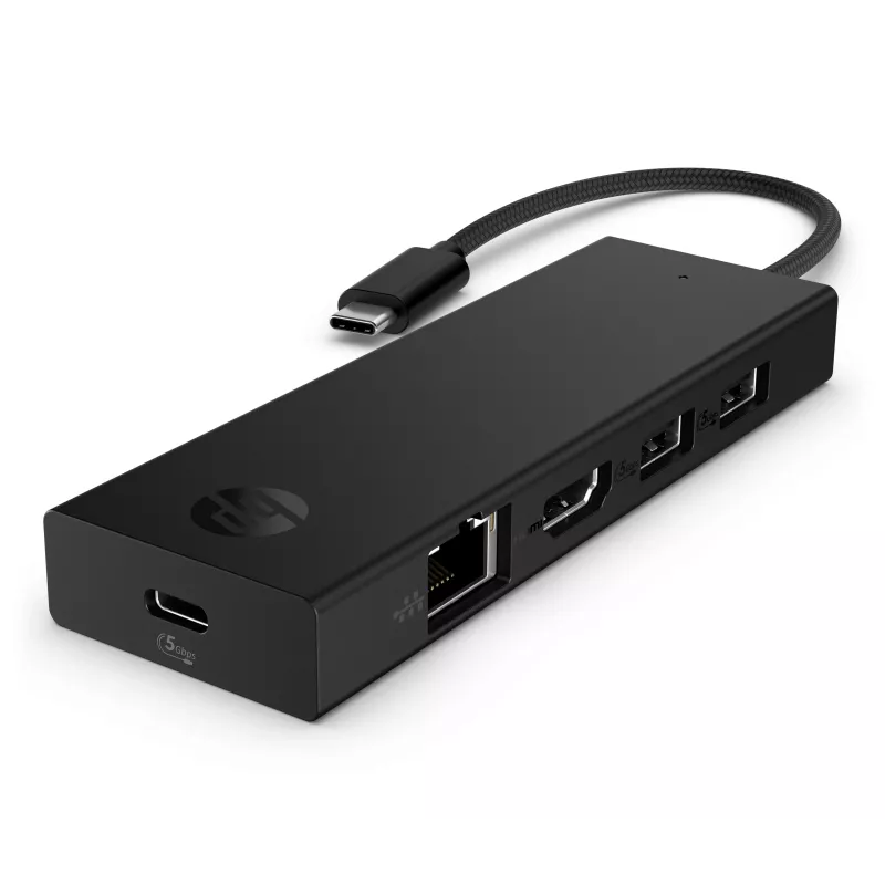 HP draagbare USB-C 4K HDMI-hub (BR1U3AA#ABB)