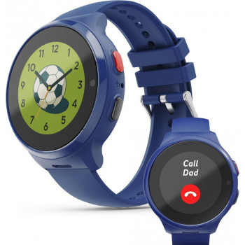 Hama 00178669 smartwatch voor kinderen met GPS, SOS-knop en belfunctie, blauw