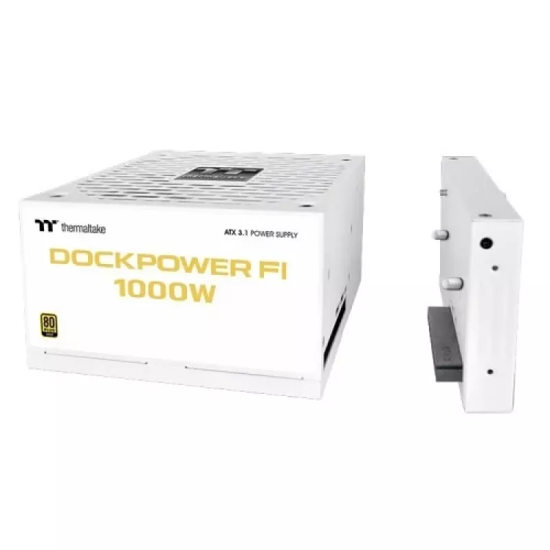 Thermaltake Dockpower FI 1000W pc-voeding, 80 PLUS Gold, wit