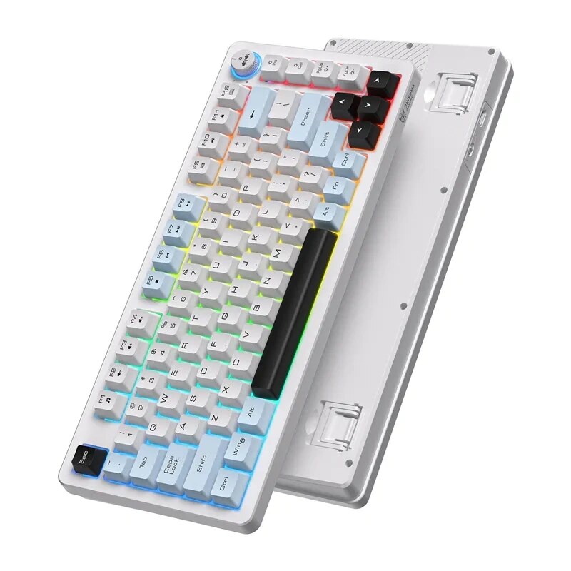ONIKUMA MT501 gamingtoetsenbord, 75%, wit