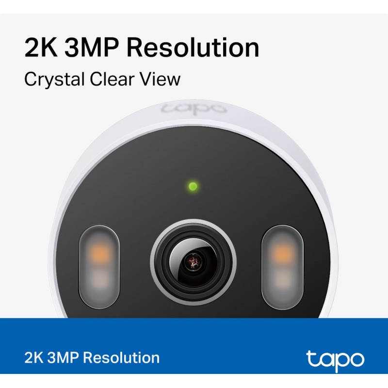 TP-Link Tapo C113 wifi-beveiligingscamera, voor binnen en buiten, 3 MP