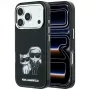 Karl Lagerfeld KF003184 Smooth Karl & Choupette Bodies Sketch MagSafe-hoesje voor iPhone 18 Pro Max / 17 Pro Max, zwart