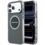 Mercedes AMG00120 AMG IML Transparent Bicolor Block MagSafe-hoesje voor iPhone 18 Pro Max / 17 Pro Max, zwart/grijs