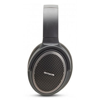Aiwa HST-250BT draadloze koptelefoon, grijs, met microfoon, 3,5 mm, Bluetooth 5.0