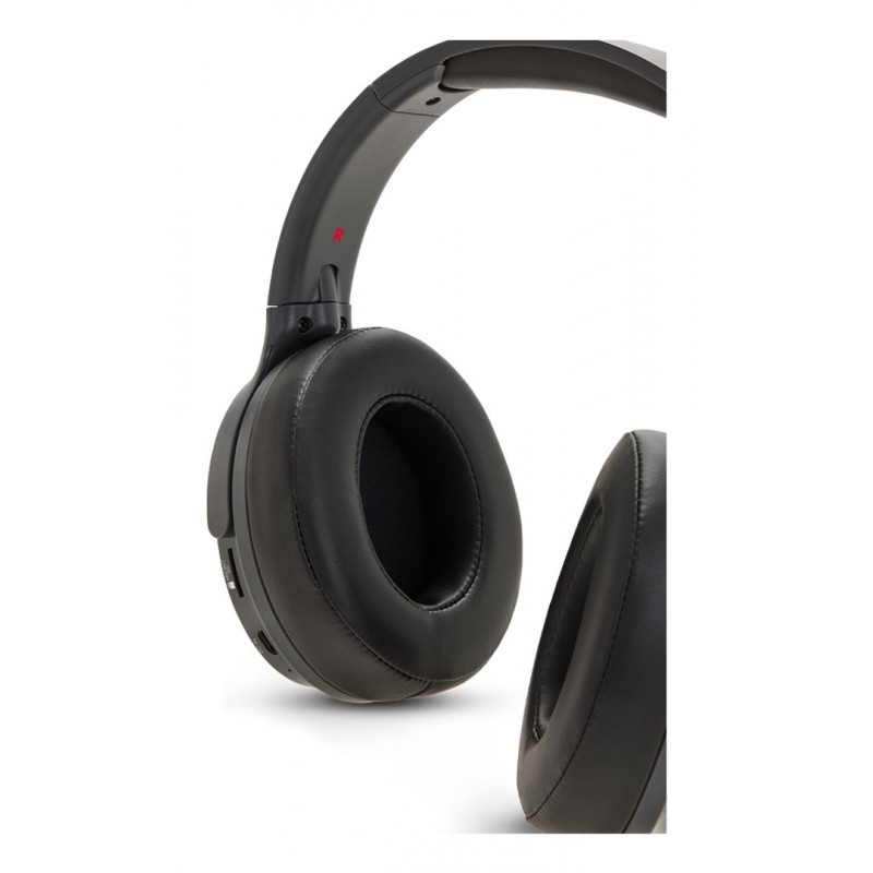 Aiwa HST-250BT draadloze koptelefoon, grijs, met microfoon, 3,5 mm, Bluetooth 5.0