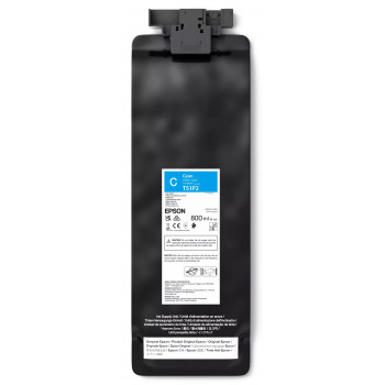 Epson UltraChrome GS3 T51P200 inktpakket, 800 ml, cyaan