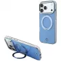 Mercedes MagSafe hoesje met ringstandaard en Iconic Logo voor iPhone 18 Pro Max / 17 Pro Max, blauw
