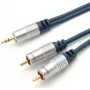 Home Cinema 30832-10MHQ audiokabel met jack-adapter, 10 m