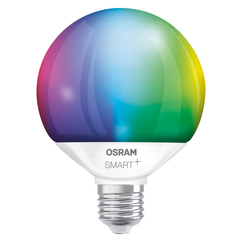 Osram SMART+ MATTER Multicolor Classic Globe 95 100 slimme lamp, E27, 14 W, RGBW, Wi-Fi