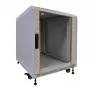 IT-BUDGET 19-inch netwerkkast SRK, 12 U, 600x600 mm, lichtgrijs, gemonteerd, 99ITB19SRK1266GGNM