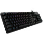 Logitech G512 mechanisch gamingtoetsenbord, LIGHTSYNC, bekabeld, Scandinavische indeling