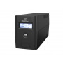 Alantec AP-BK800-02 UPS (noodstroomvoeding) 800VA/480W, Tower, LCD, 2× CEE 7/3, USB, VRLA 1×9Ah