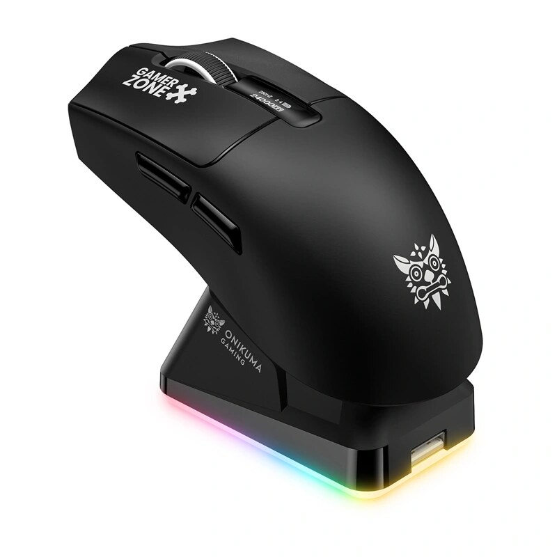 ONIKUMA DM10 draadloze gamingmuis, zwart