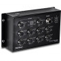 TRENDnet TI-XPG102 industriële switch, EN50155, M12, Gigabit PoE+, spoorwegen, 10 poorten