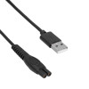 Akyga AK-PD-10 USB-oplaadkabel voor Philips OneBlade, 1,8 m