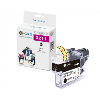 G&G inktcartridge compatibel met Brother LC-3211BK, zwart